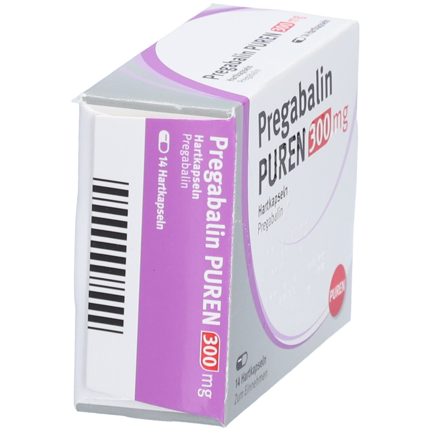 Pregabalin Puren 300 mg Hartkapseln 14 St