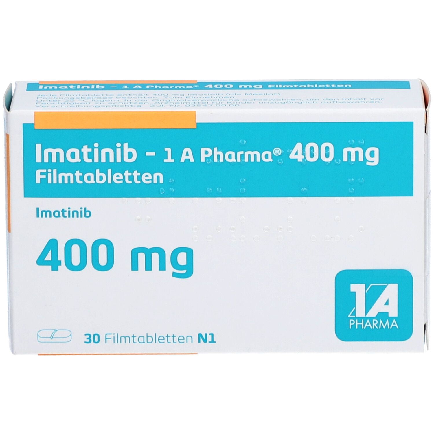 Imatinib-1A Pharma 400 mg Filmtabletten 30 St