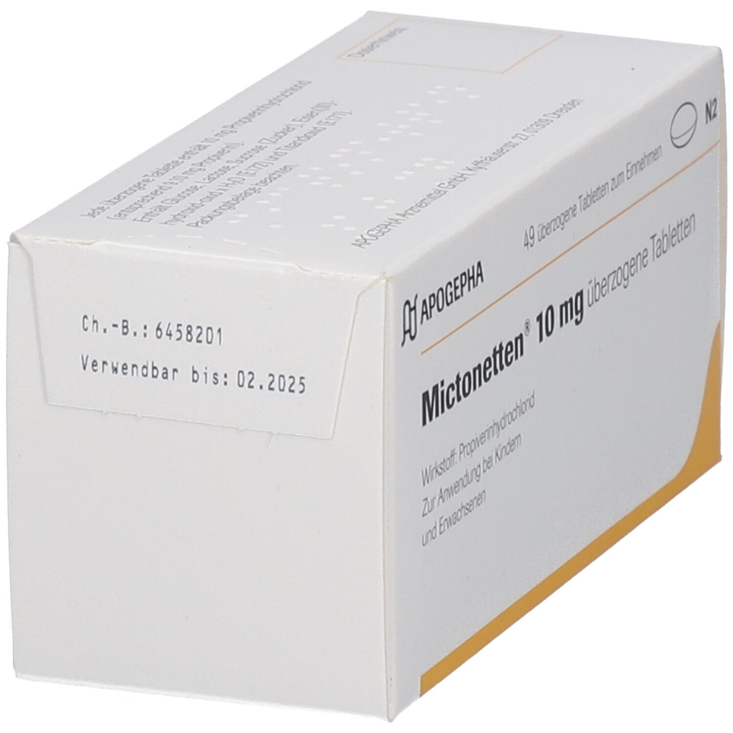 Mictonetten®10 mg