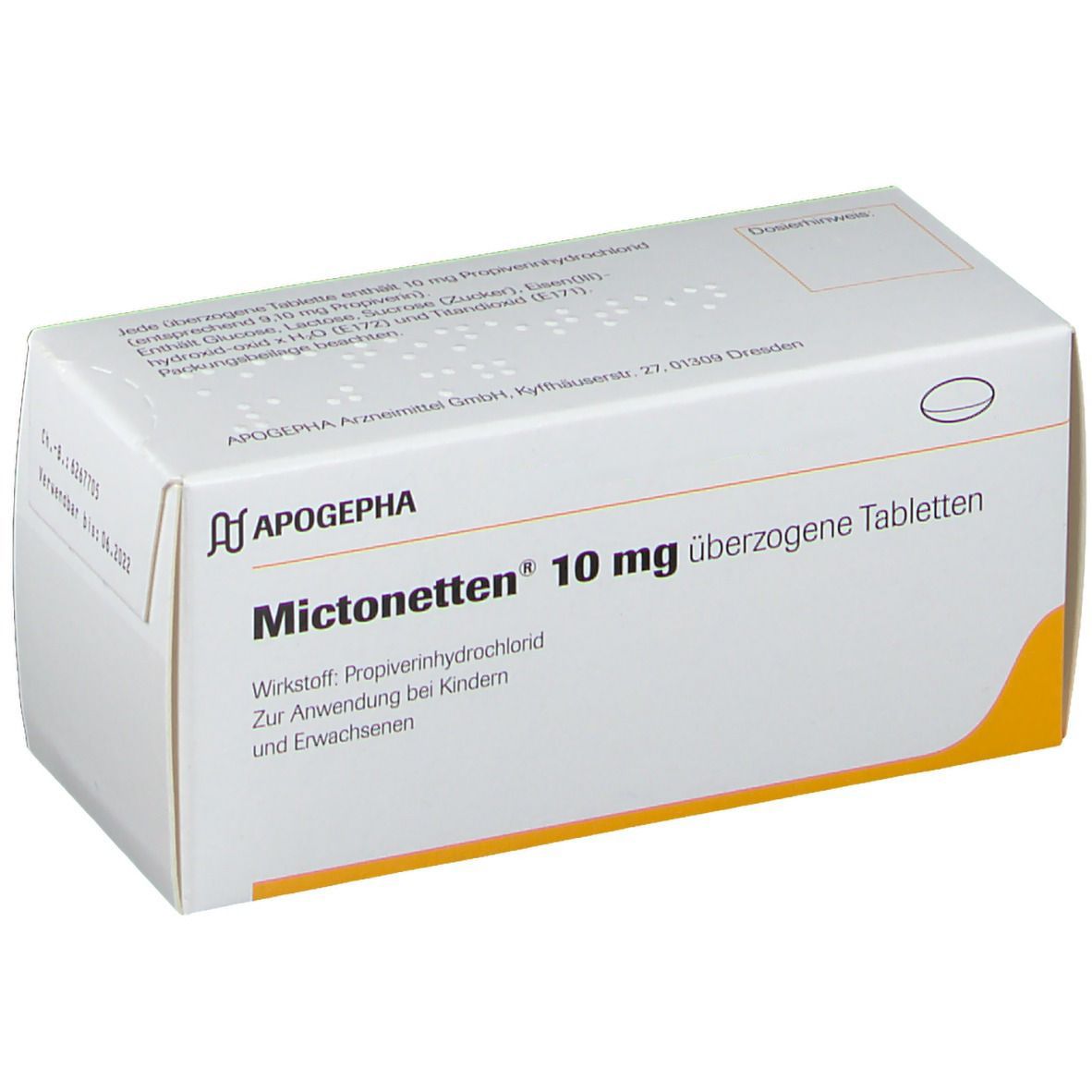 Mictonetten®10 mg