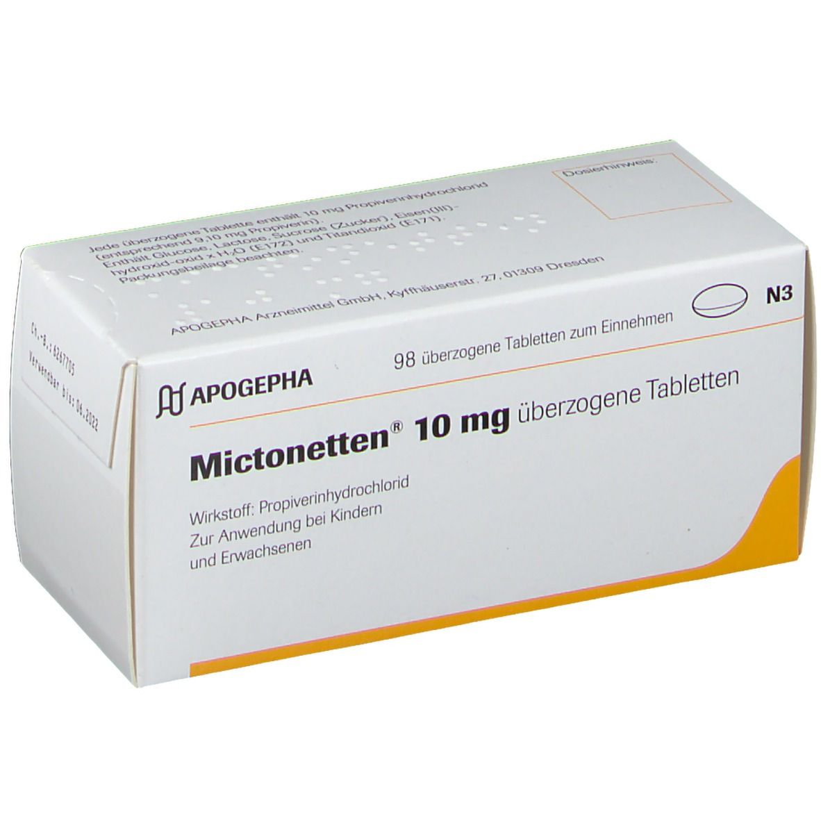 Mictonetten®10 mg