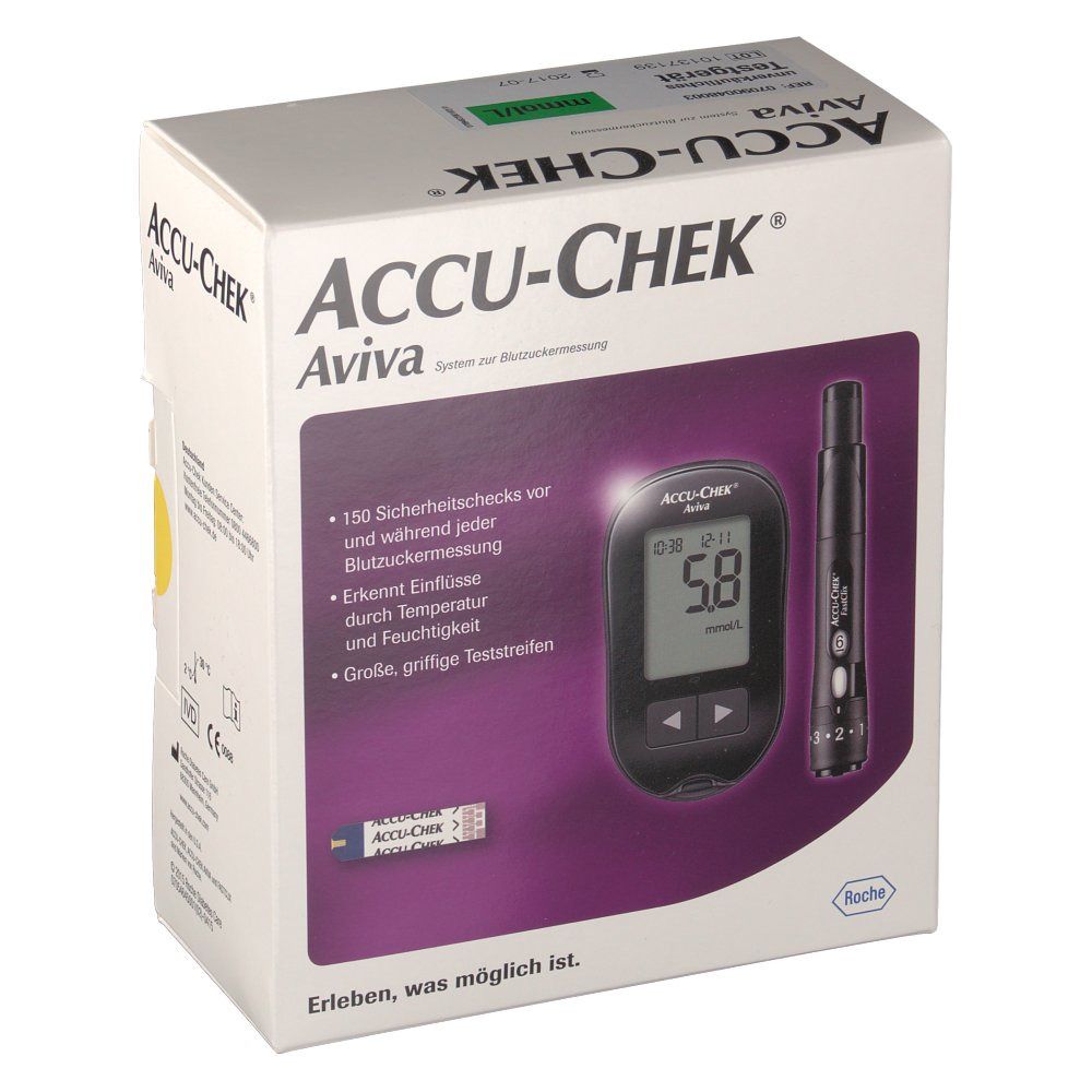 ACCU-CHEK Aviva Test-Set mmol/l