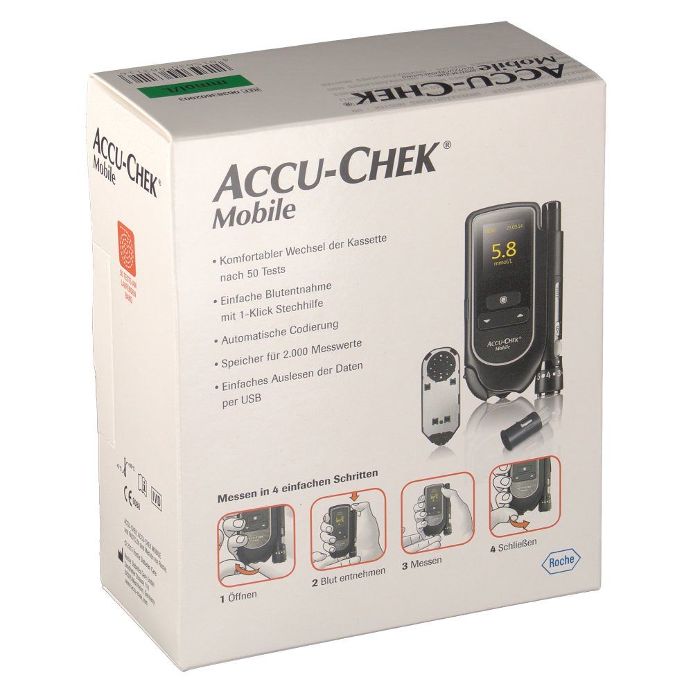 ACCU-CHEK Mobile Test-Set mmol/l
