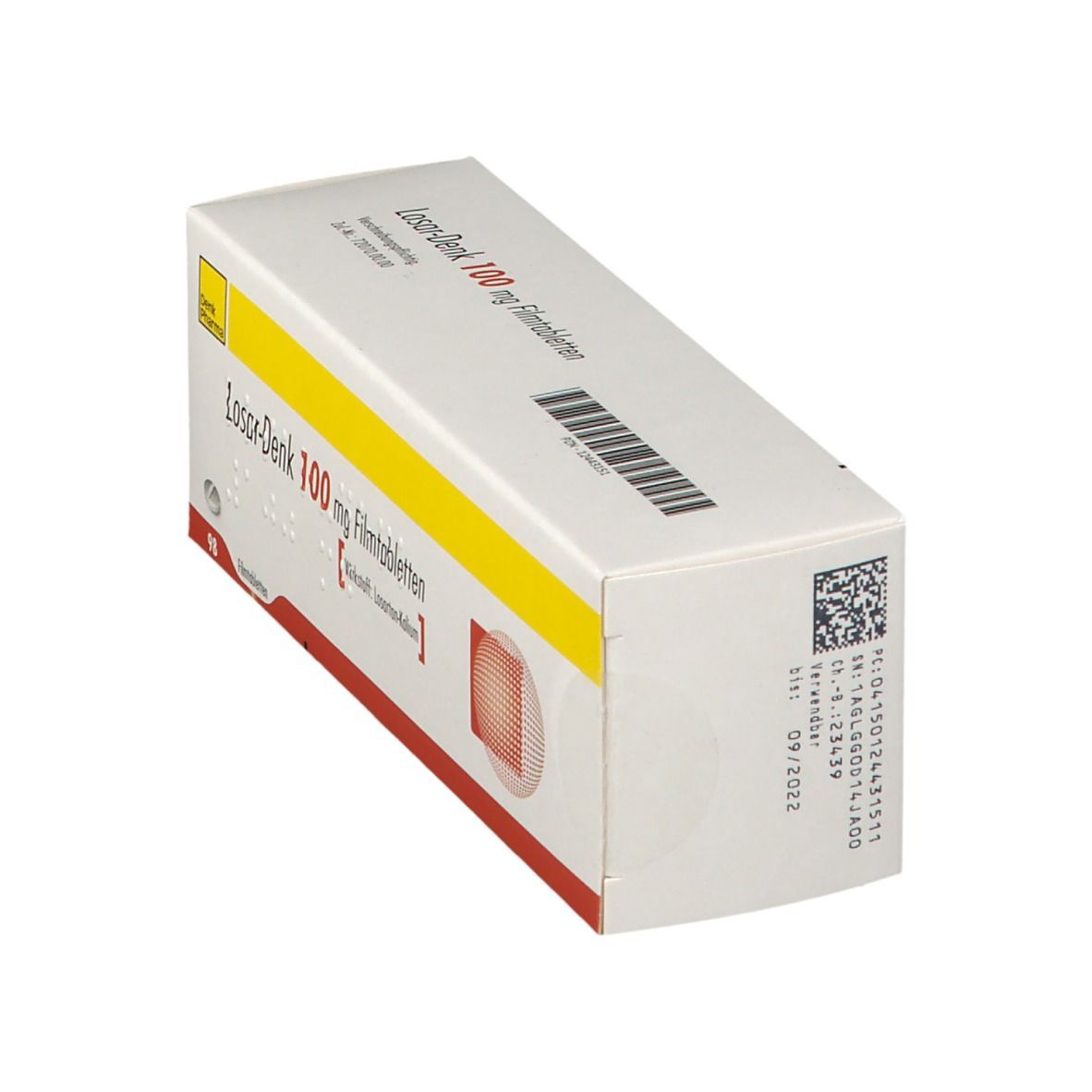 LOSAR-Denk 100 mg Filmtabletten 98 St