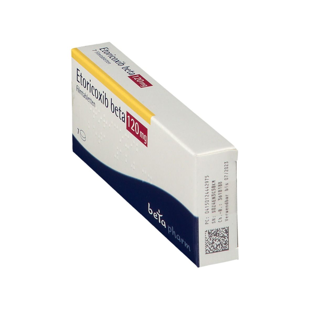 Etoricoxib beta 120 mg Filmtabletten 7 St