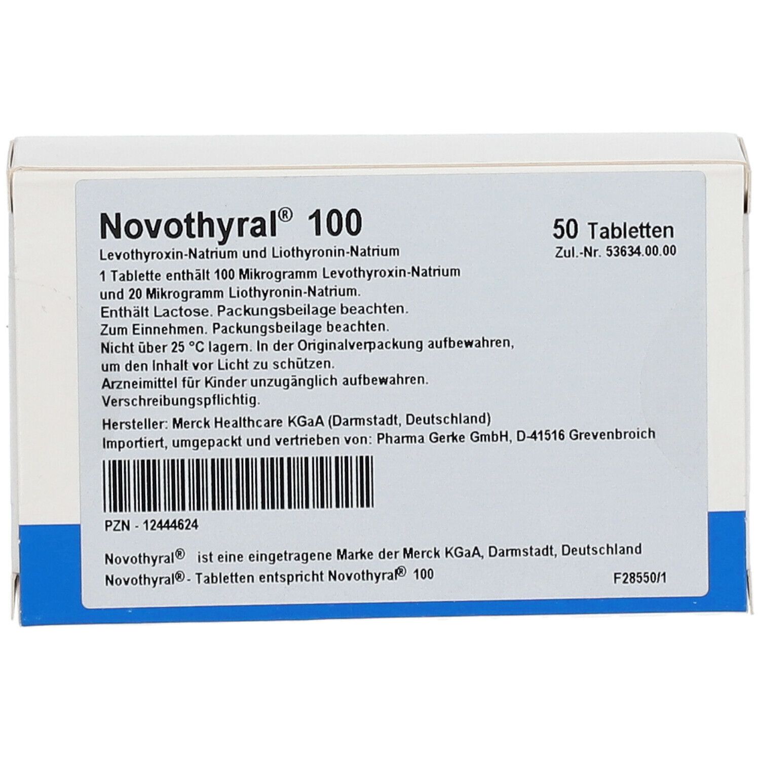 NOVOTHYRAL 100 Tabletten