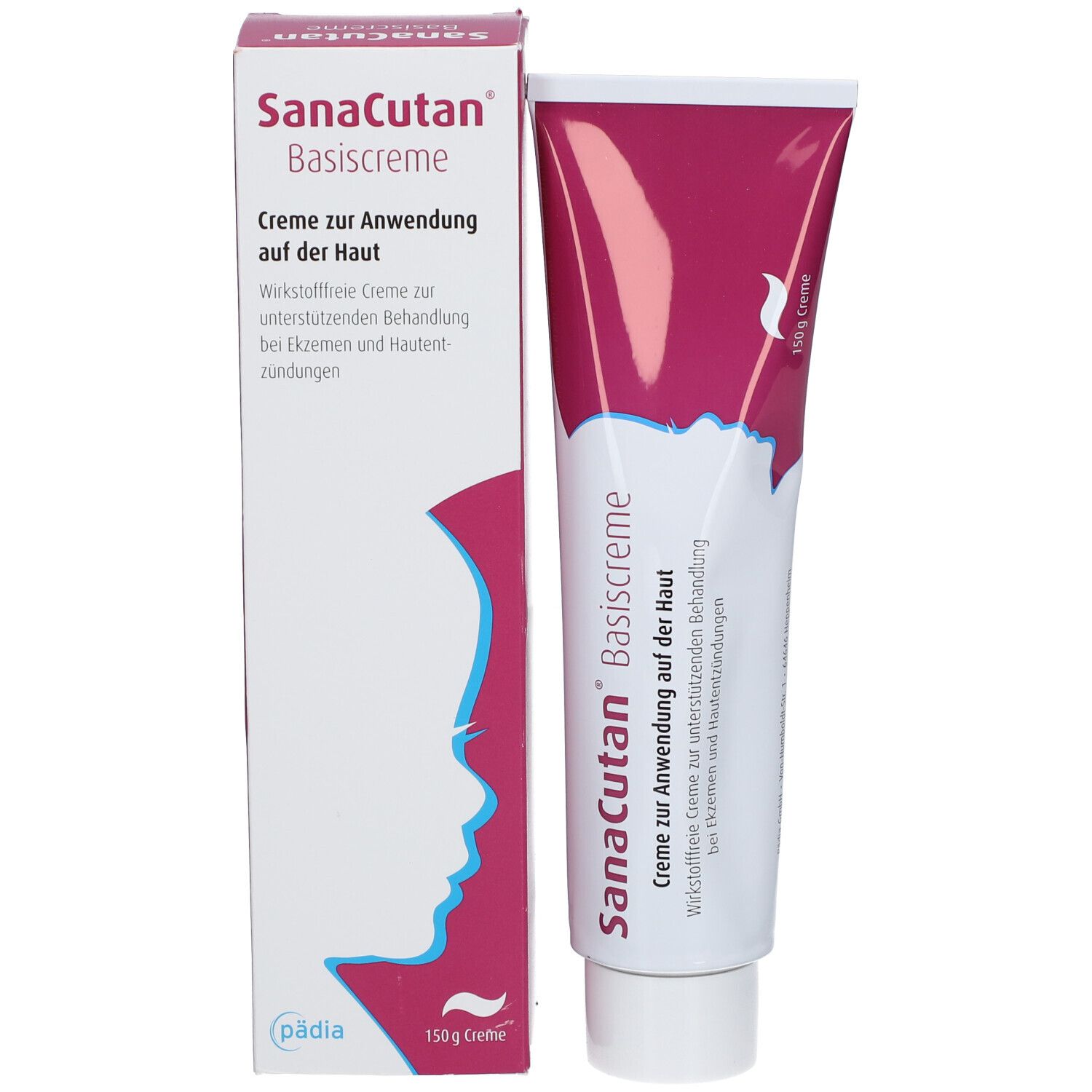 Sanacutan Basiscreme 150 g Creme