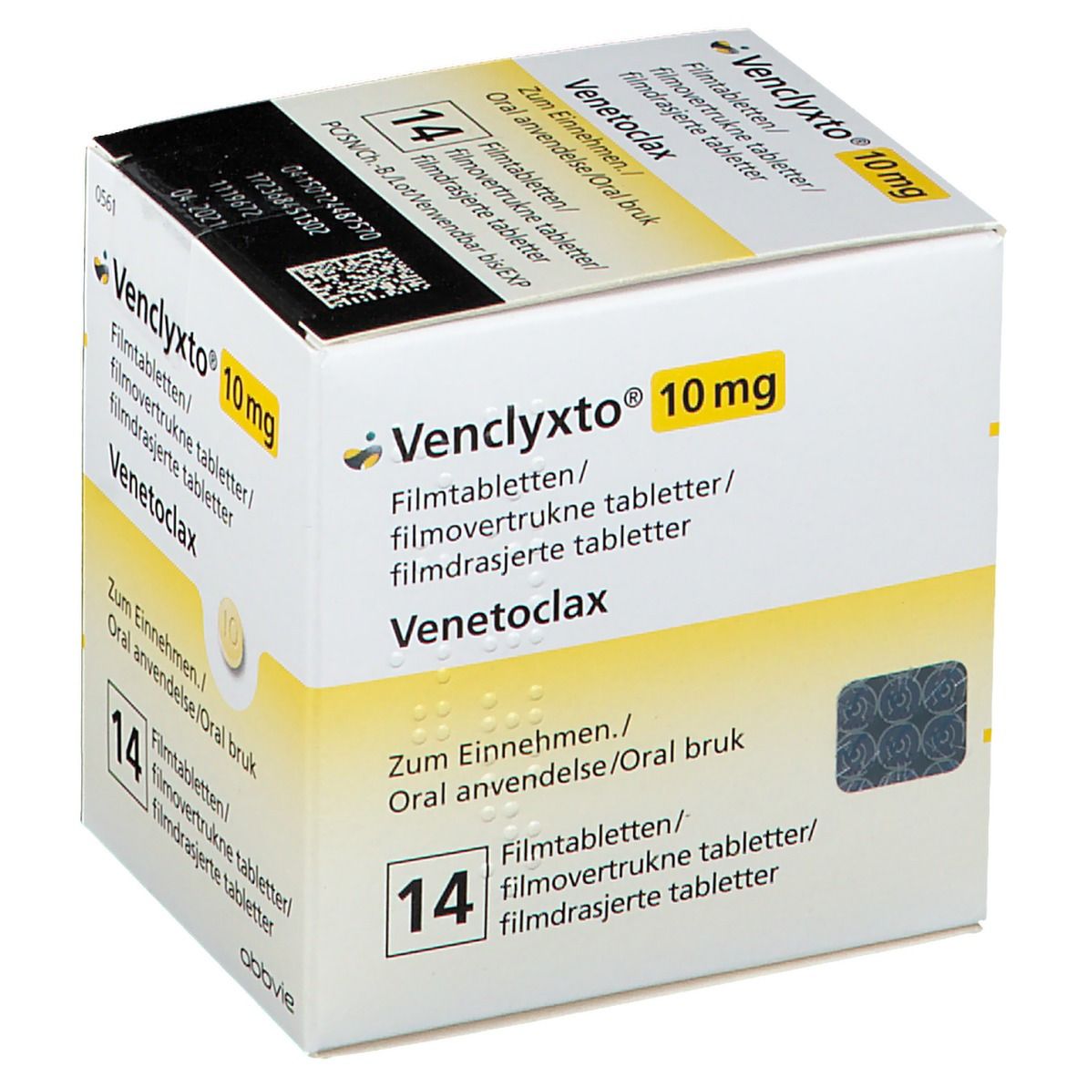 Venclyxto 10 mg Filmtabletten 14 St