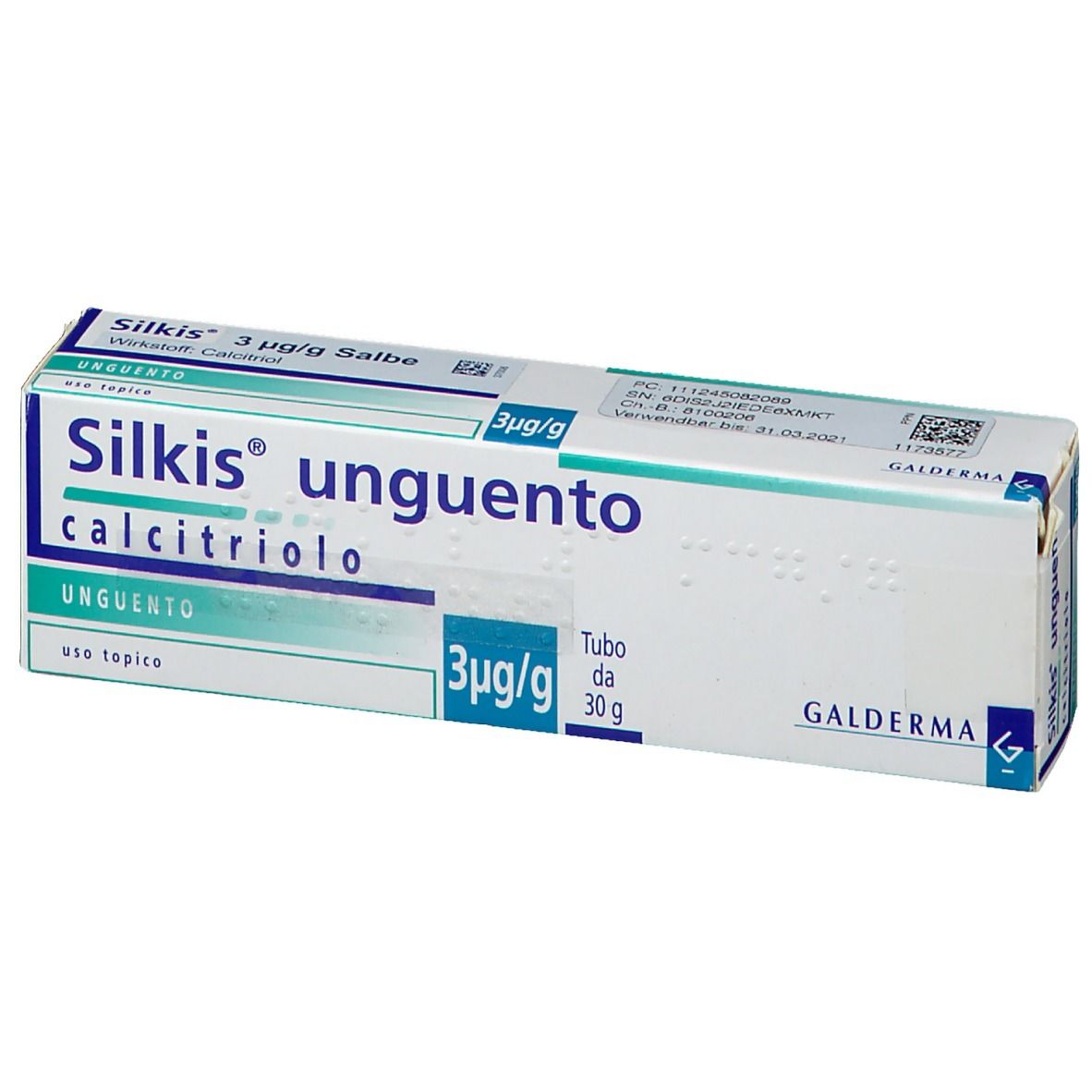 Silkis 3 µg/g Salbe