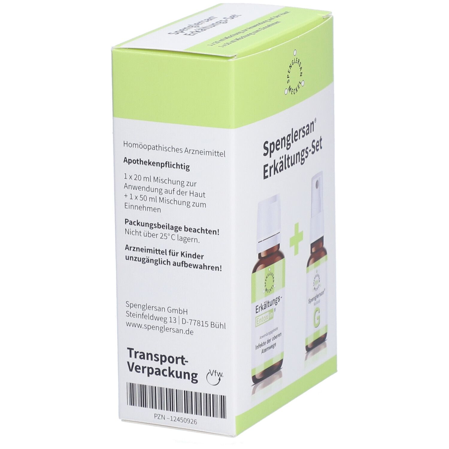 Spenglersan Erkältungs-Set 20 + 50 ml