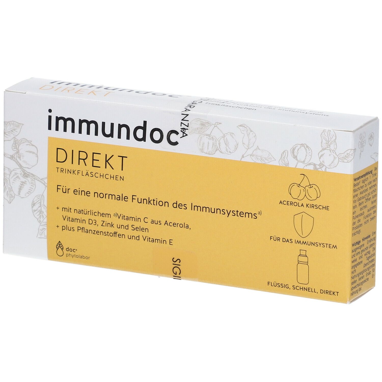 Immundoc Direkt Trinkfläschchen 6 St Trinkampullen