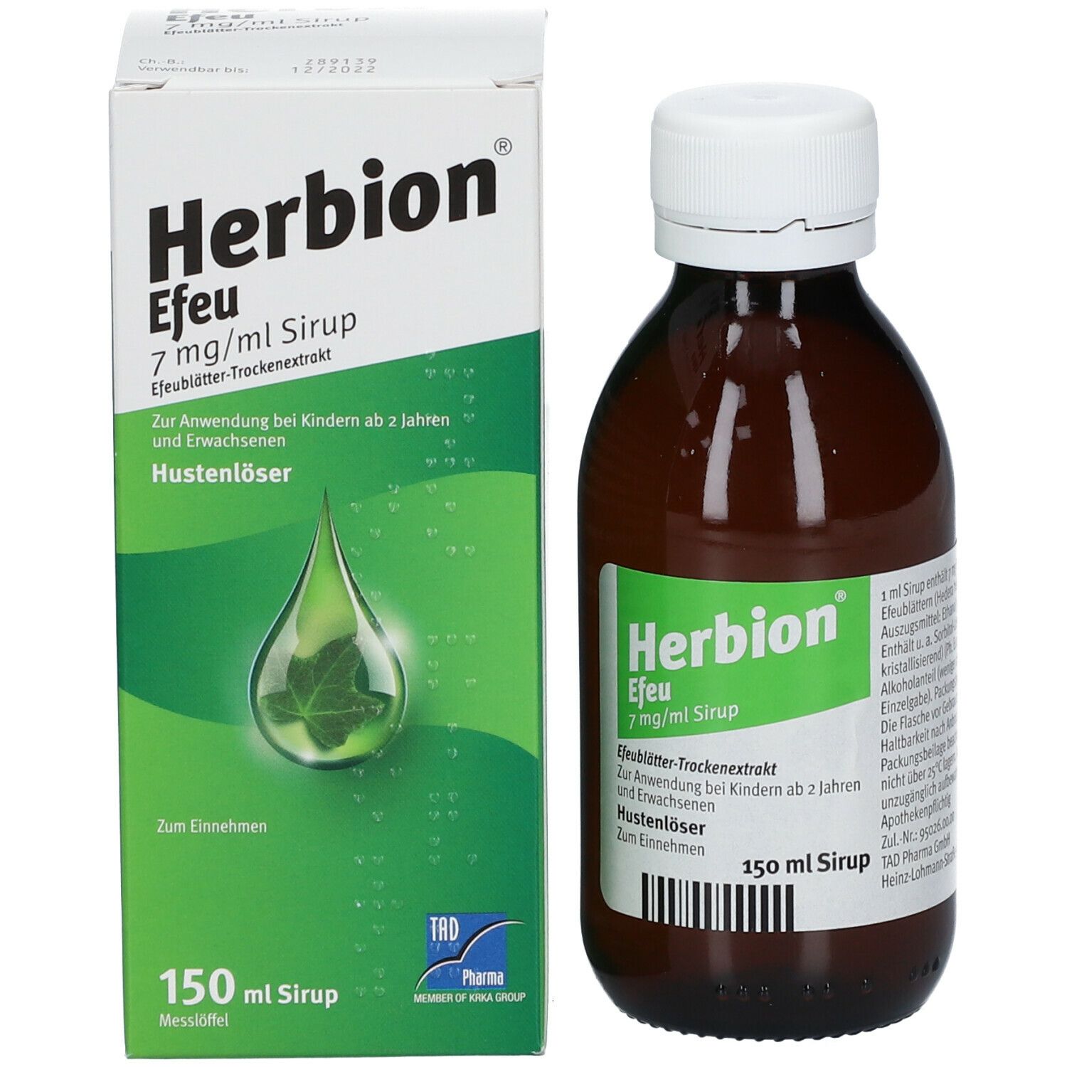Herbion® Efeu 7 mg/ml Sirup