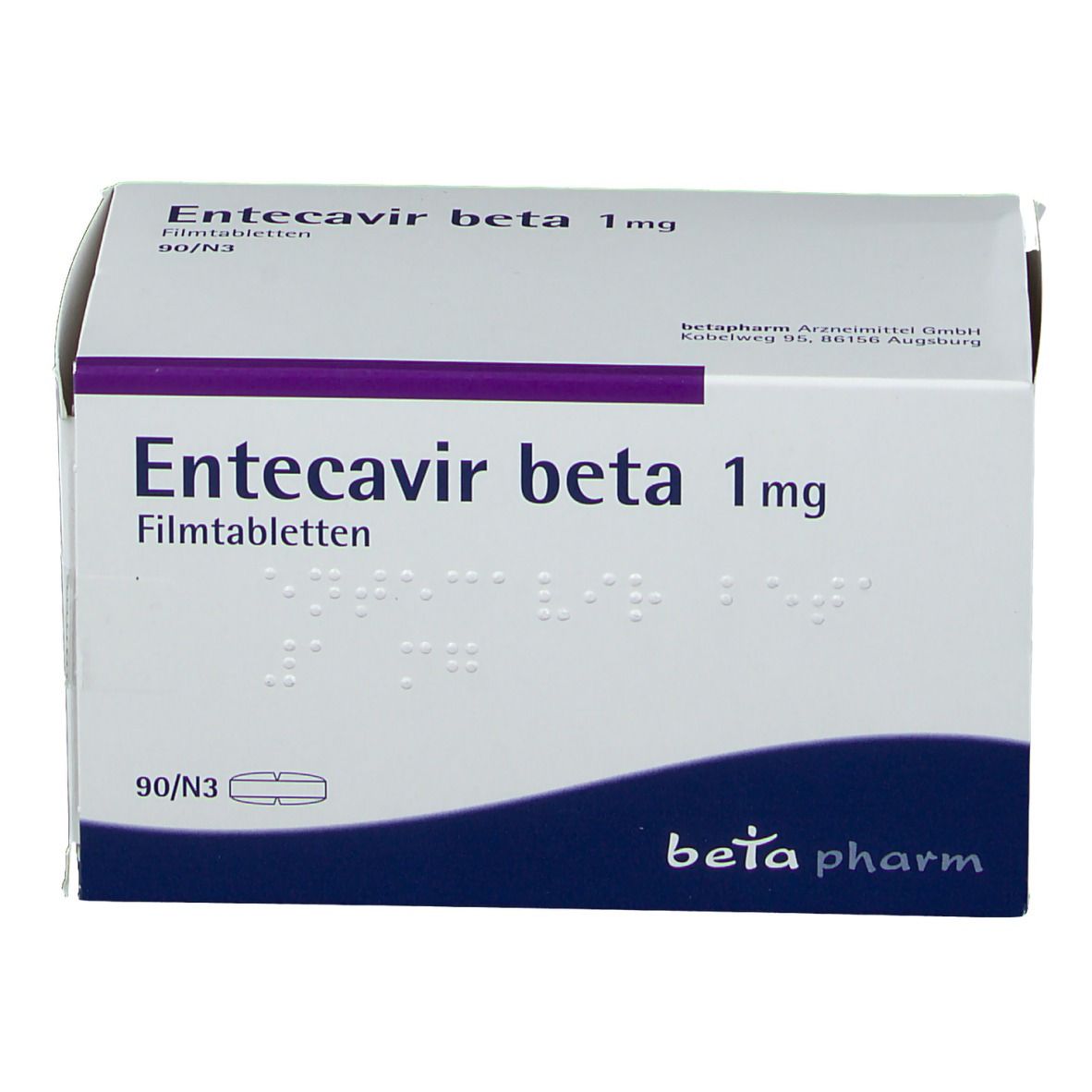 Entecavir beta 1 mg