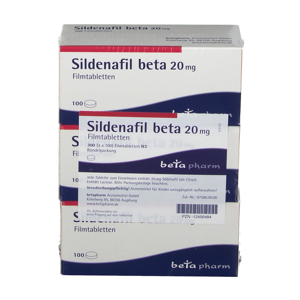 Sildenafil beta 20 mg