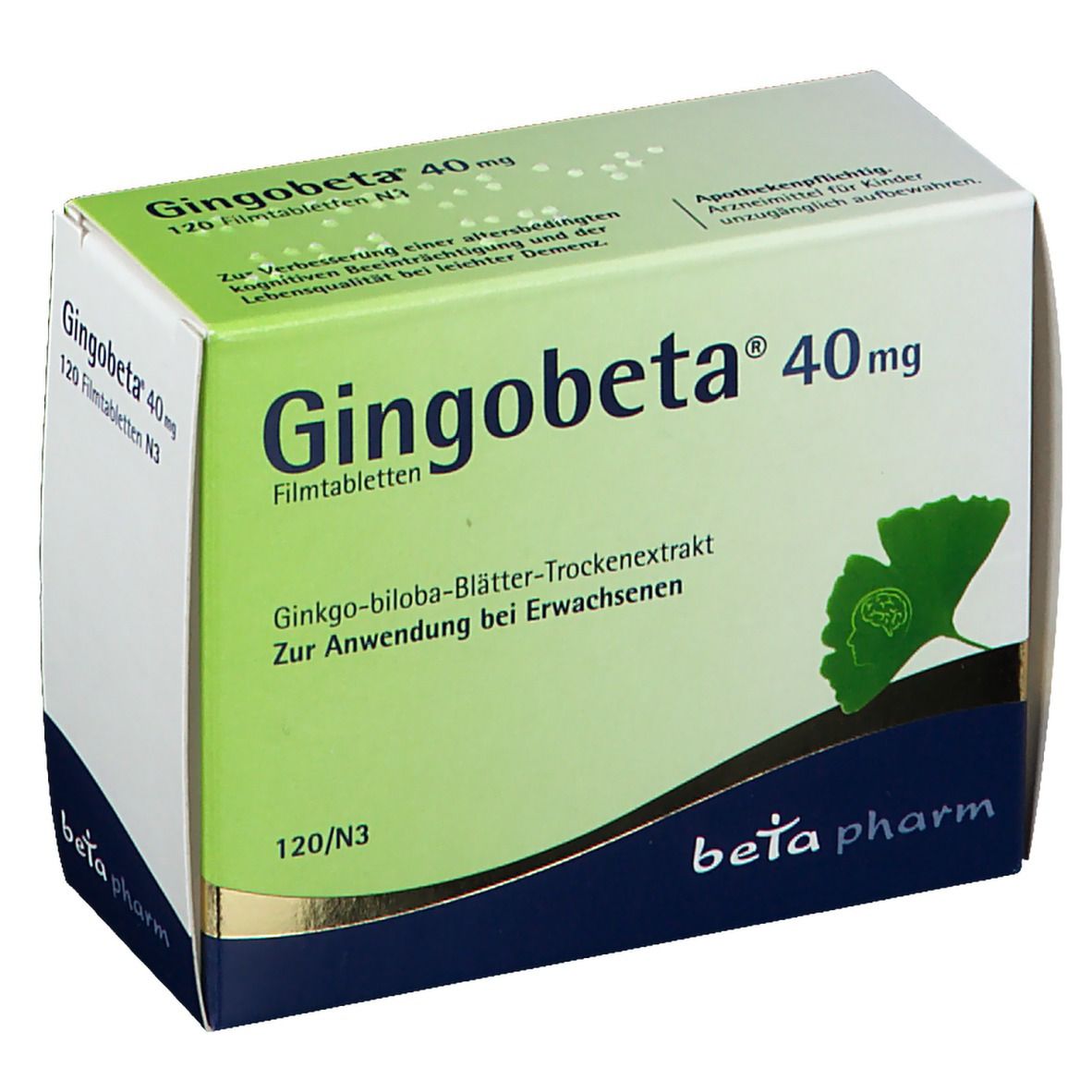 Gingobeta 40 mg Filmtabletten