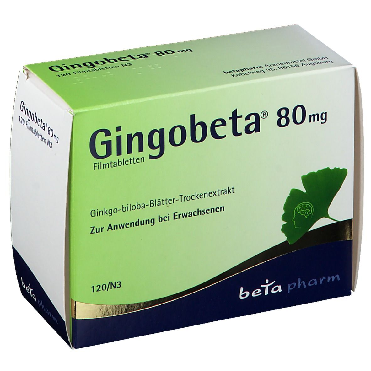 Gingobeta 80 mg Filmtabletten