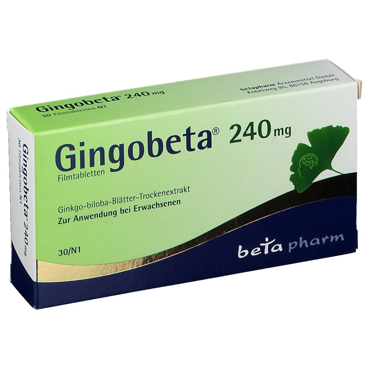 Gingobeta 240 mg Filmtabletten