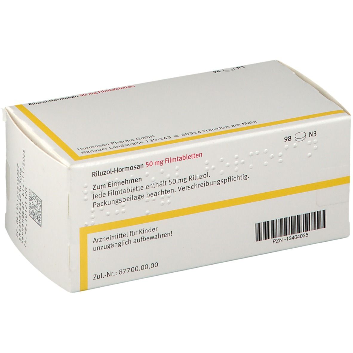 Riluzol-Hormosan 50 mg
