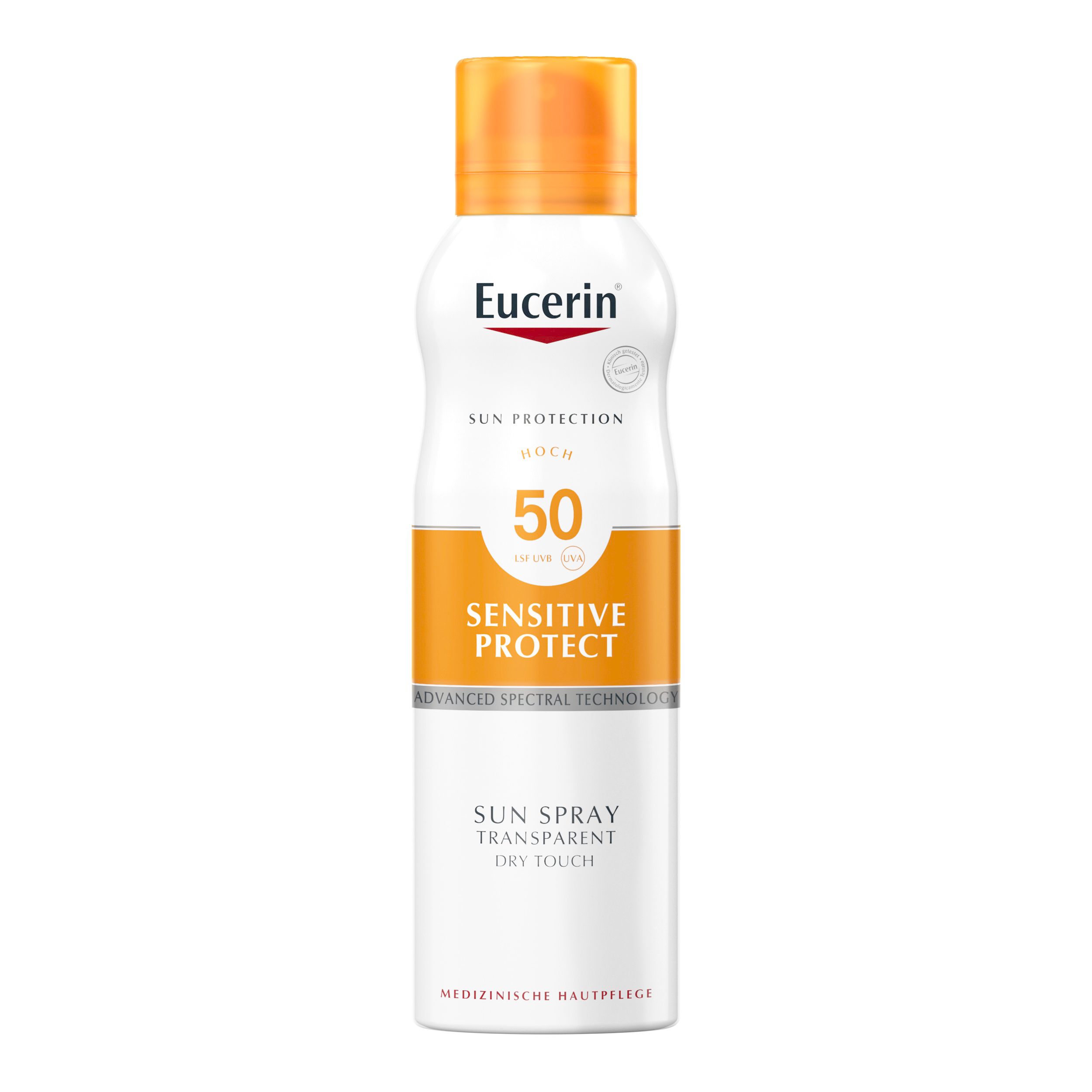 Eucerin® Sensitive Protect Sun Spray Transparent Dry Touch LSF 50