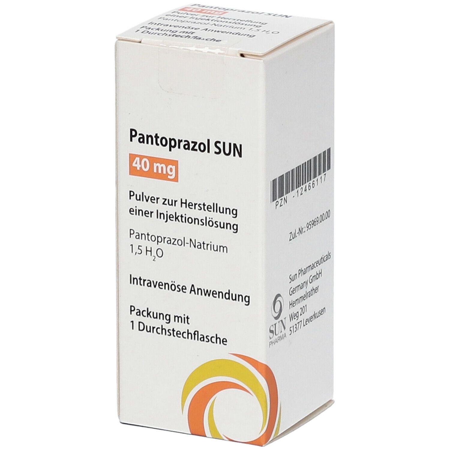 Pantoprazol Sun 40 mg