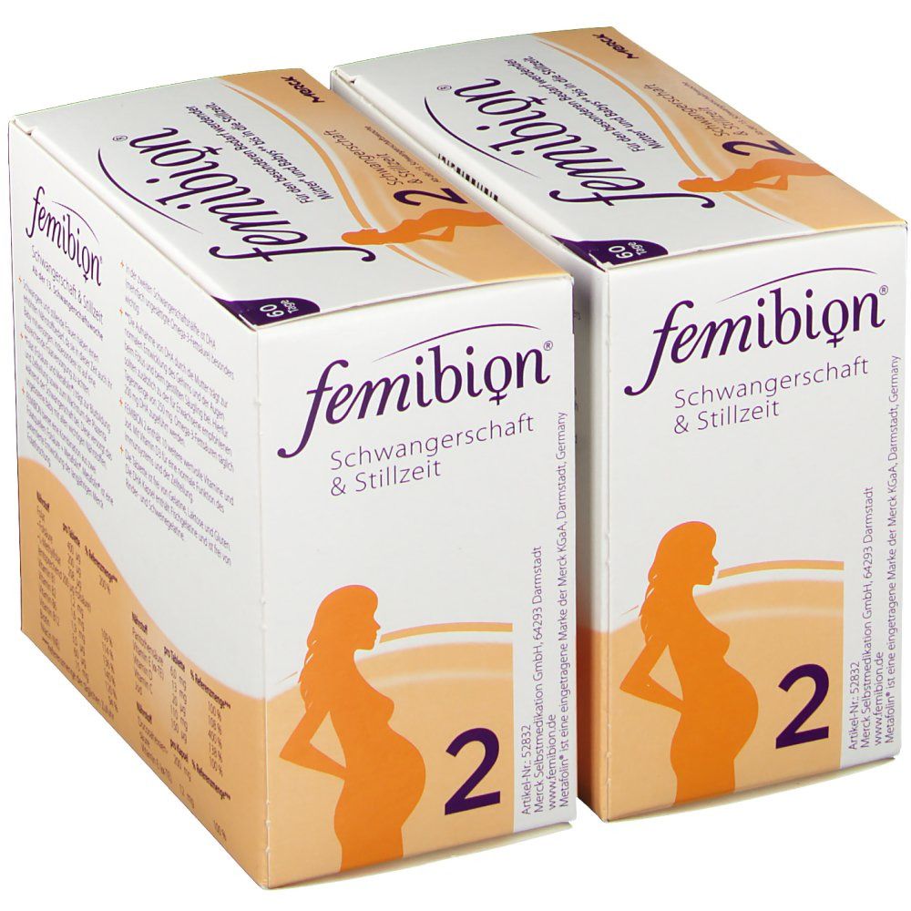 Femibion® 2 Schwangerschaft + Stillzeit 4-Monats-Vorteilspack