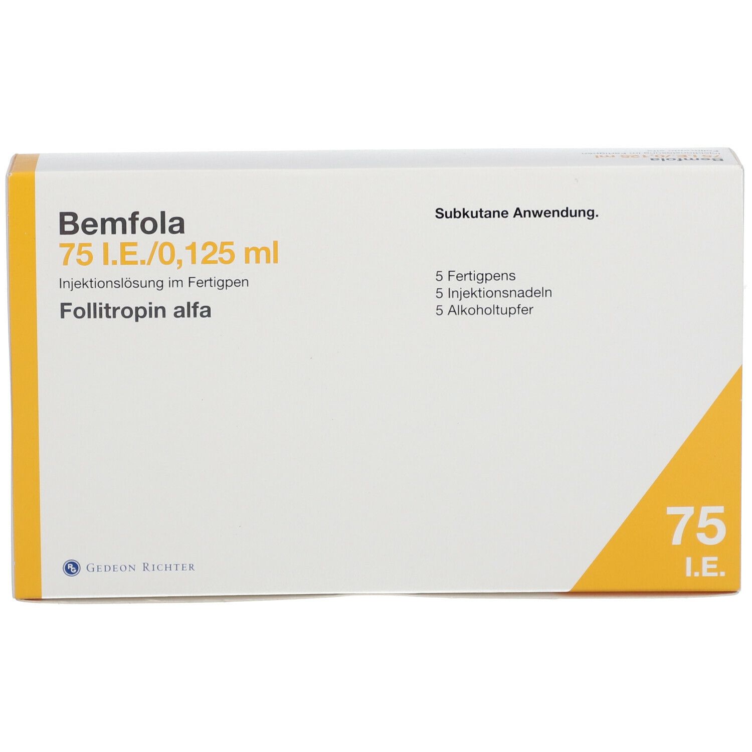 Bemfola 75 I.E./0,125 ml