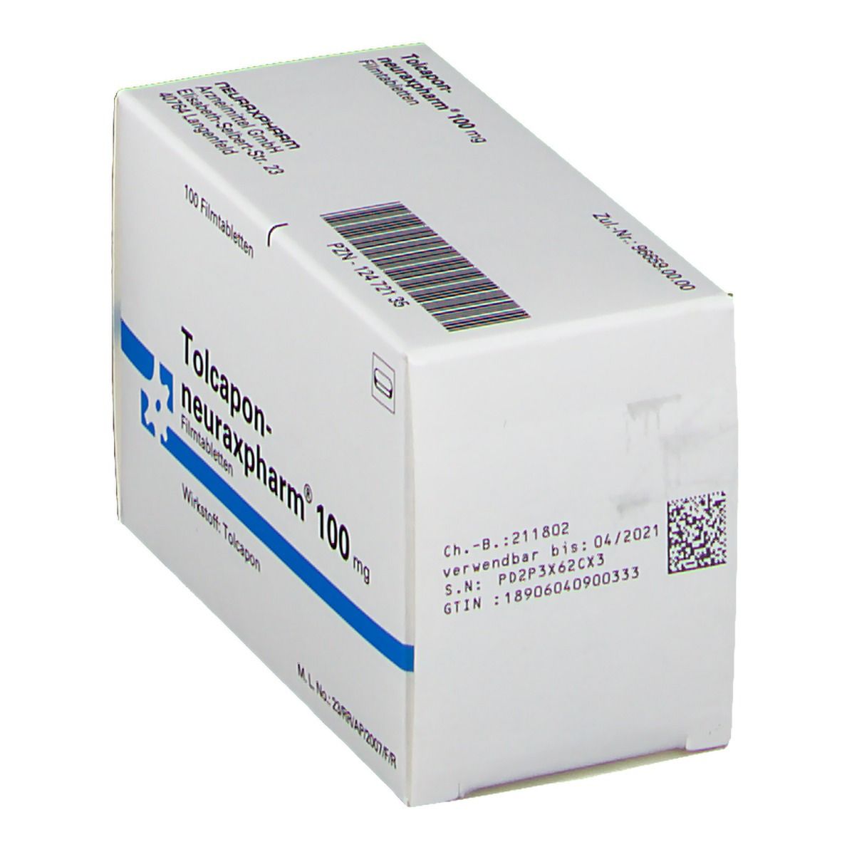 Tolcapon-neuraxpharm® 100 mg