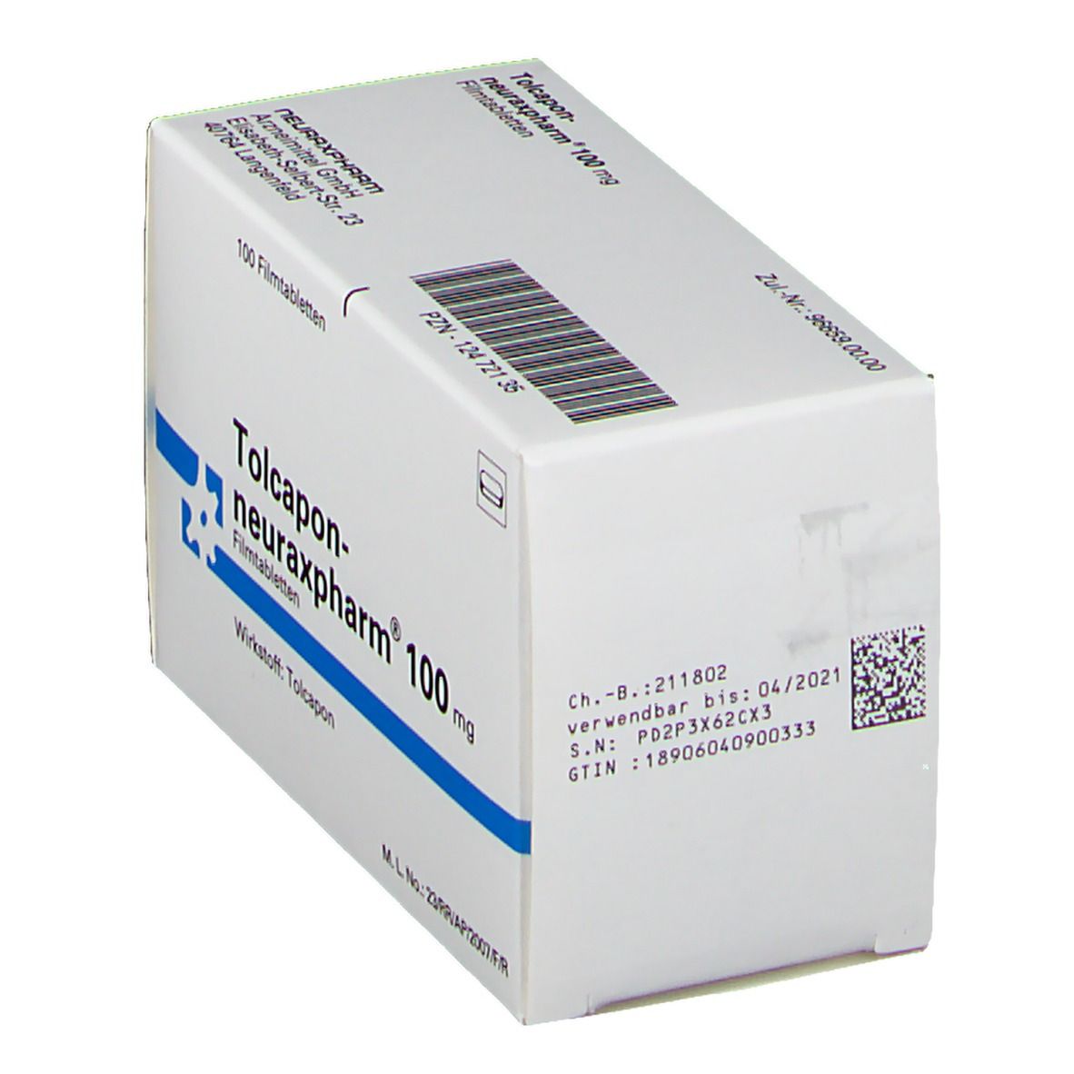 Tolcapon-neuraxpharm® 100 mg