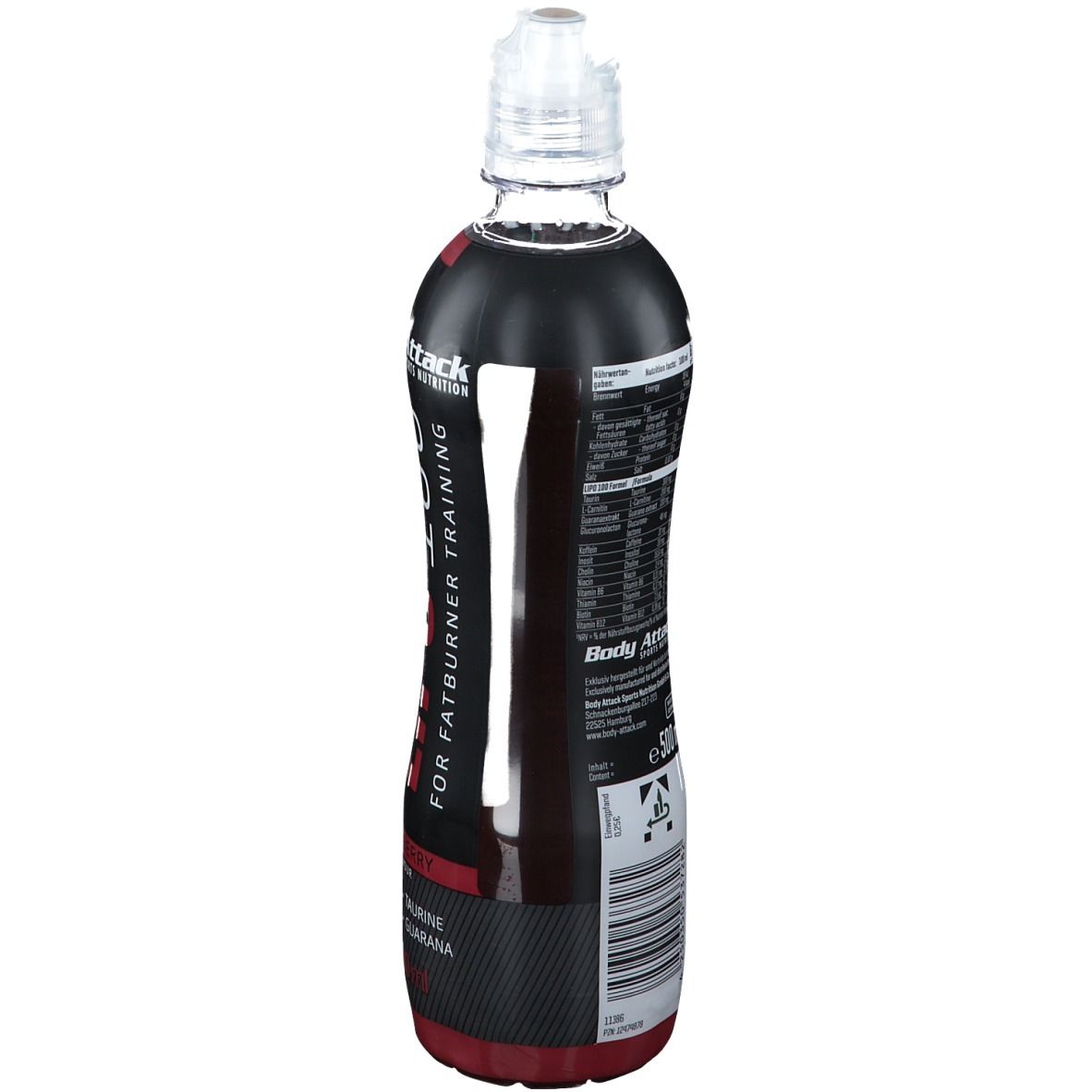 Lipo 100 wild Berry Flavour flüssig 500 ml Flaschen