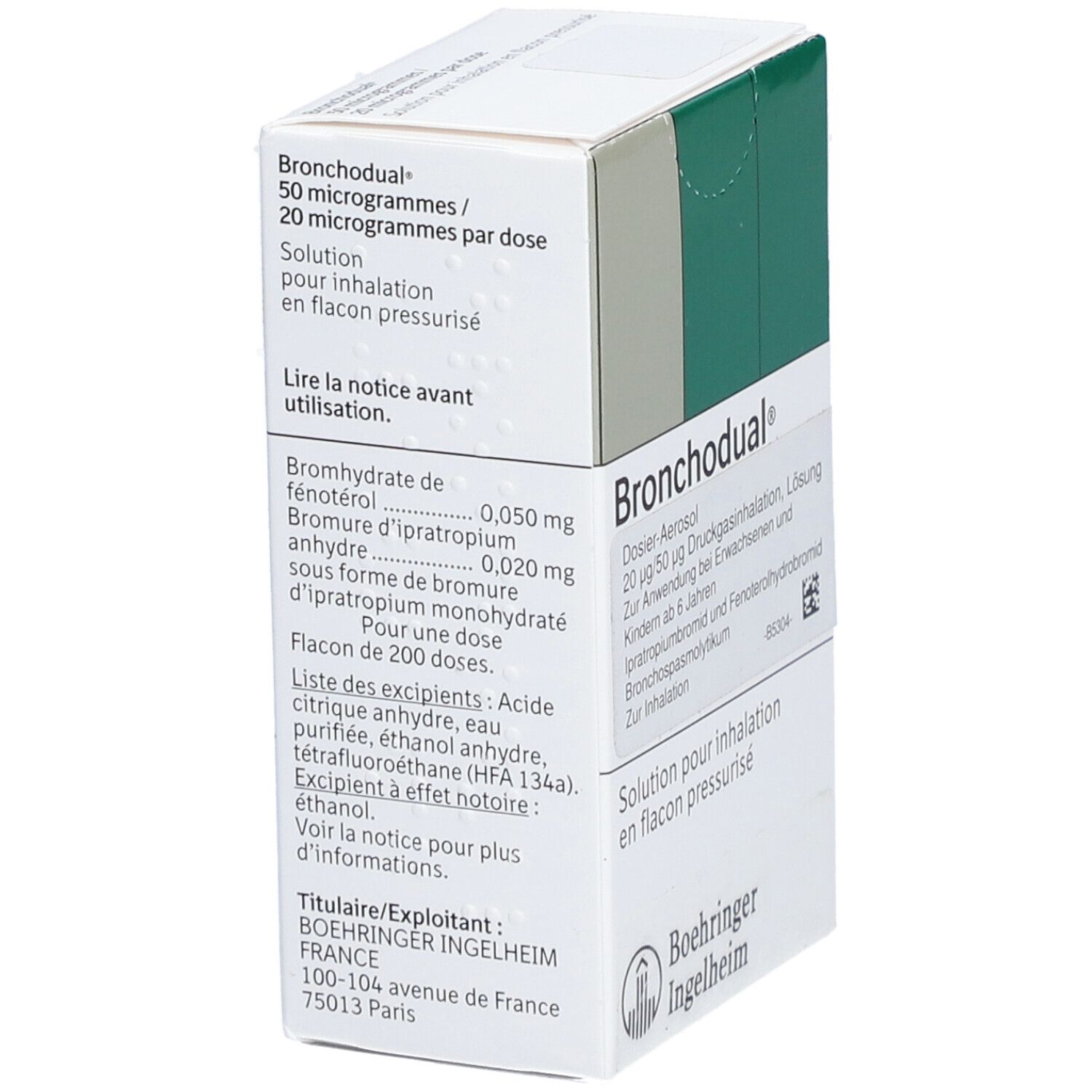 Bronchodual Dosieraerosol 10 ml