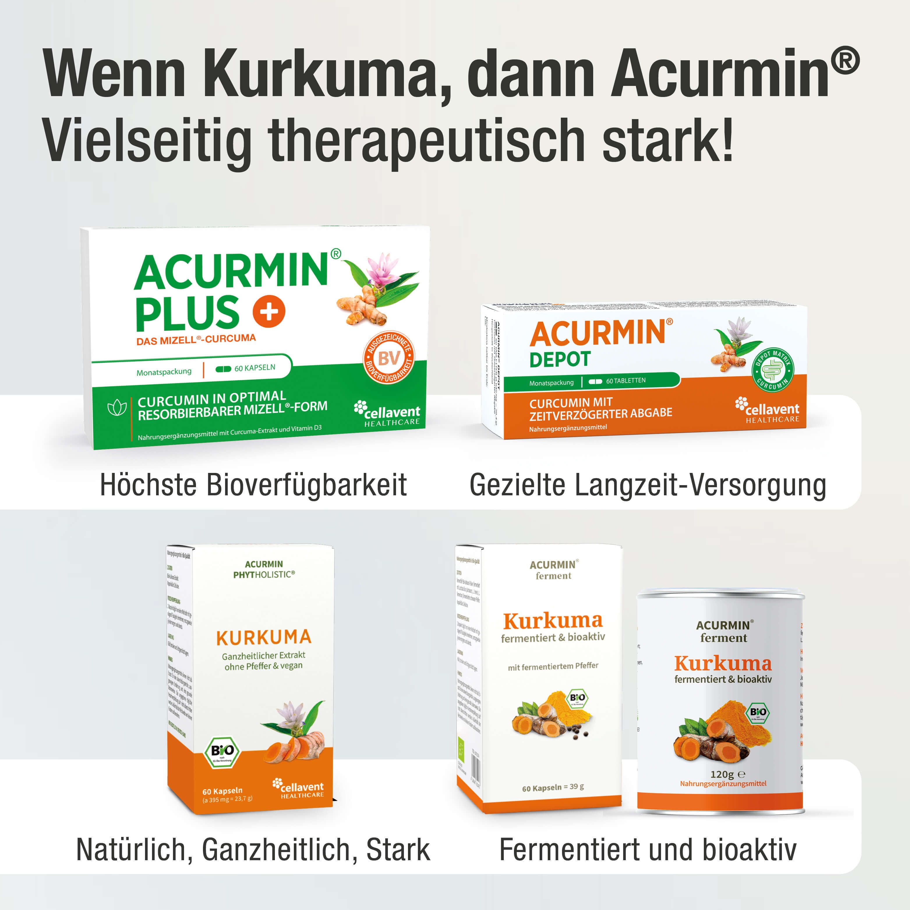 ACURMIN PLUS®+ Das Mizell-Curcuma