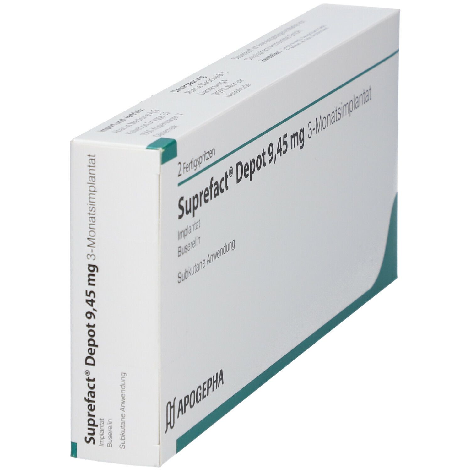 Suprefact Depot 9,45 mg 3-Monatsimplan.i.e.F.-Spr. 2 St Implantat