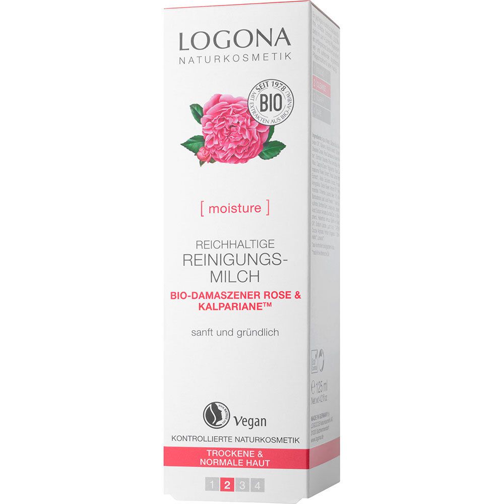 LOGONA Naturkosmetik Reichhaltige Reinigungsmilch