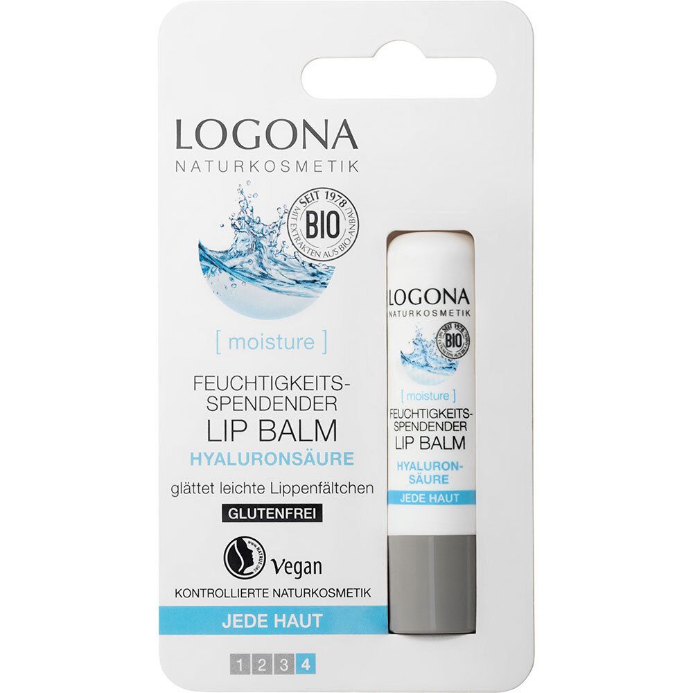 LOGONA Naturkosmetik Feuchtigkeitsspendender Lip Balm