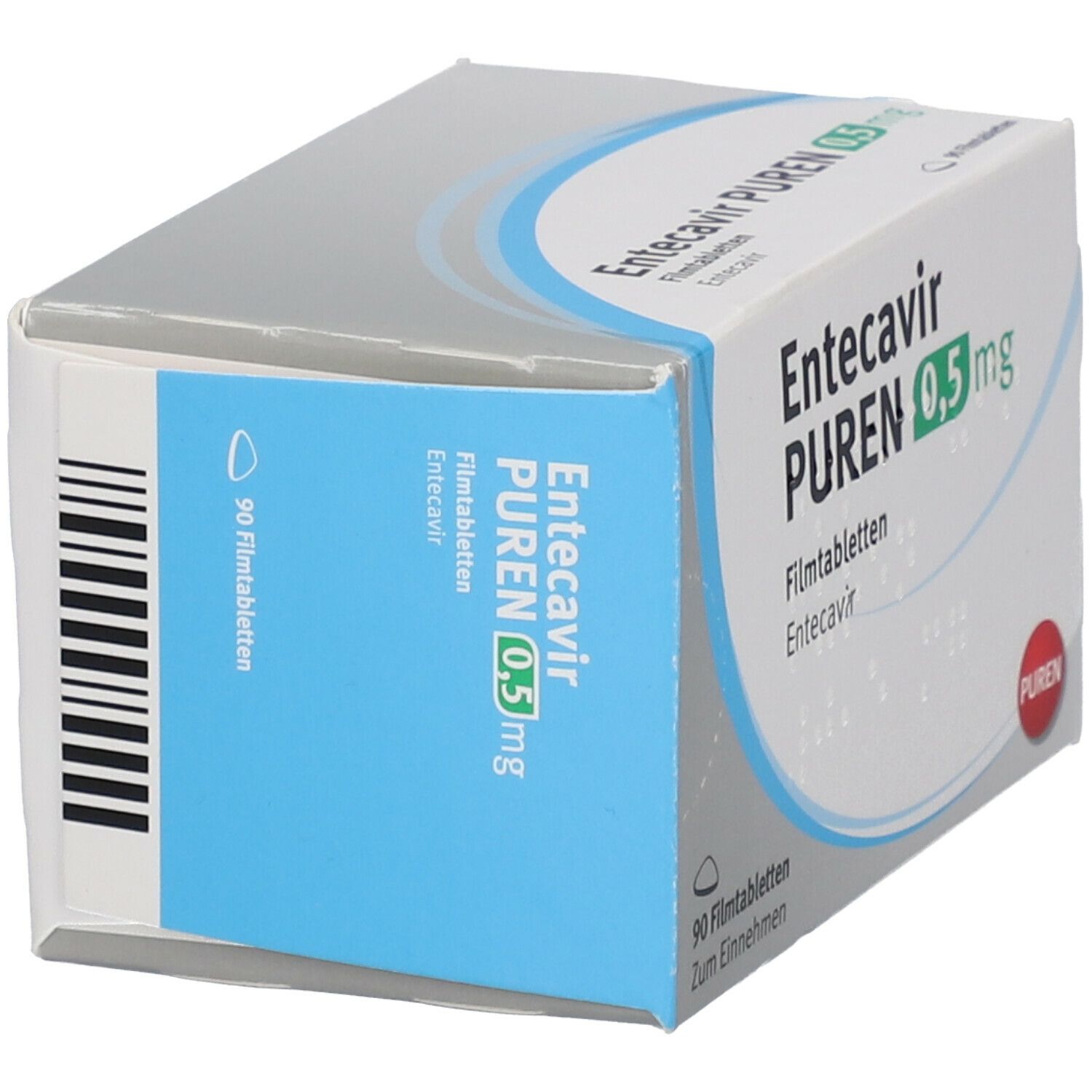 Entecavir Zentiva 0,5 mg Filmtabletten 90 St