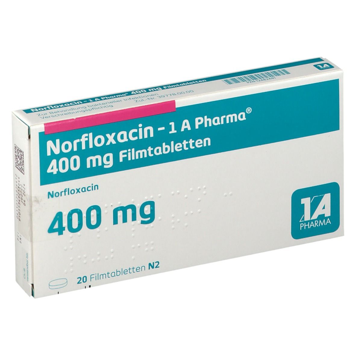 Norfloxacin - 1 A Pharma® 400 mg