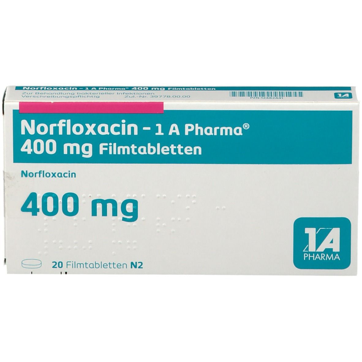 Norfloxacin - 1 A Pharma® 400 mg