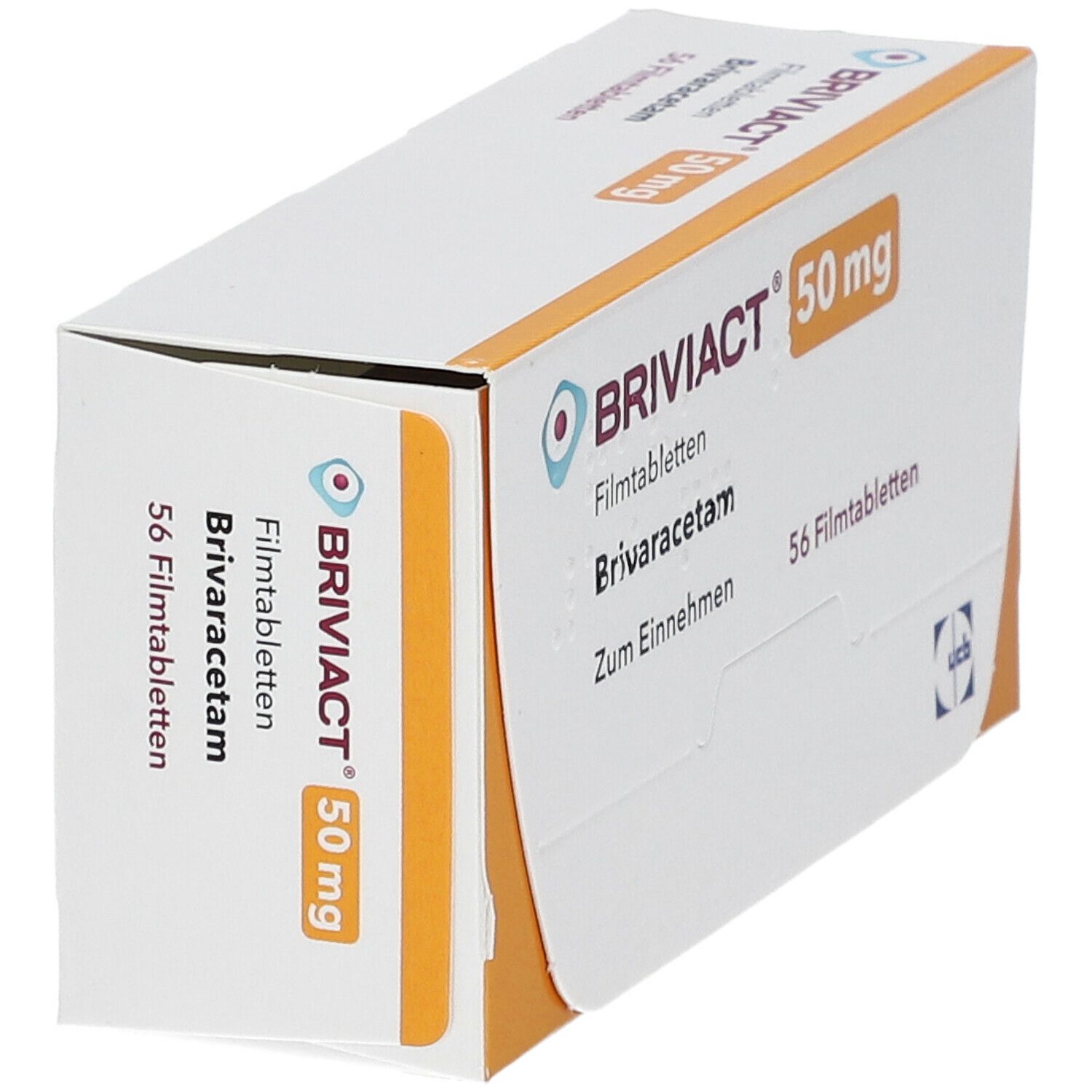 Briviact 50 mg Filmtabletten 56 St