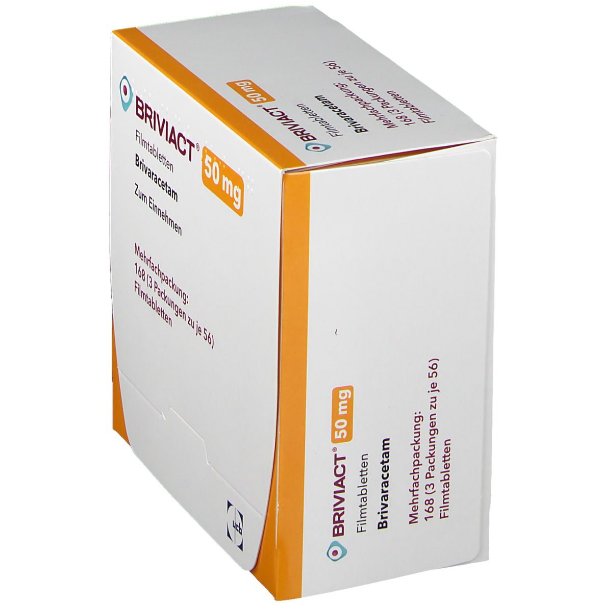 Briviact 50 mg Filmtabletten 168 St