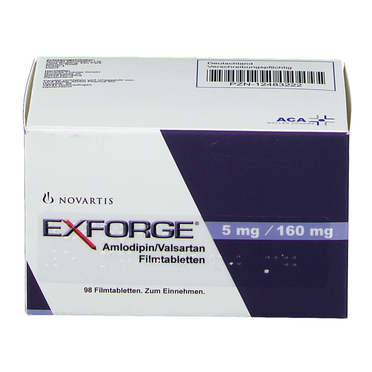 Exforge® 5Mg/160Mg