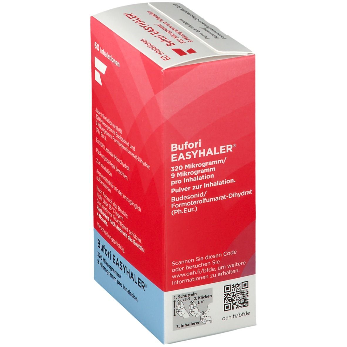 Bufori Easyhaler® 320 µg/9 µg pro Inhalation