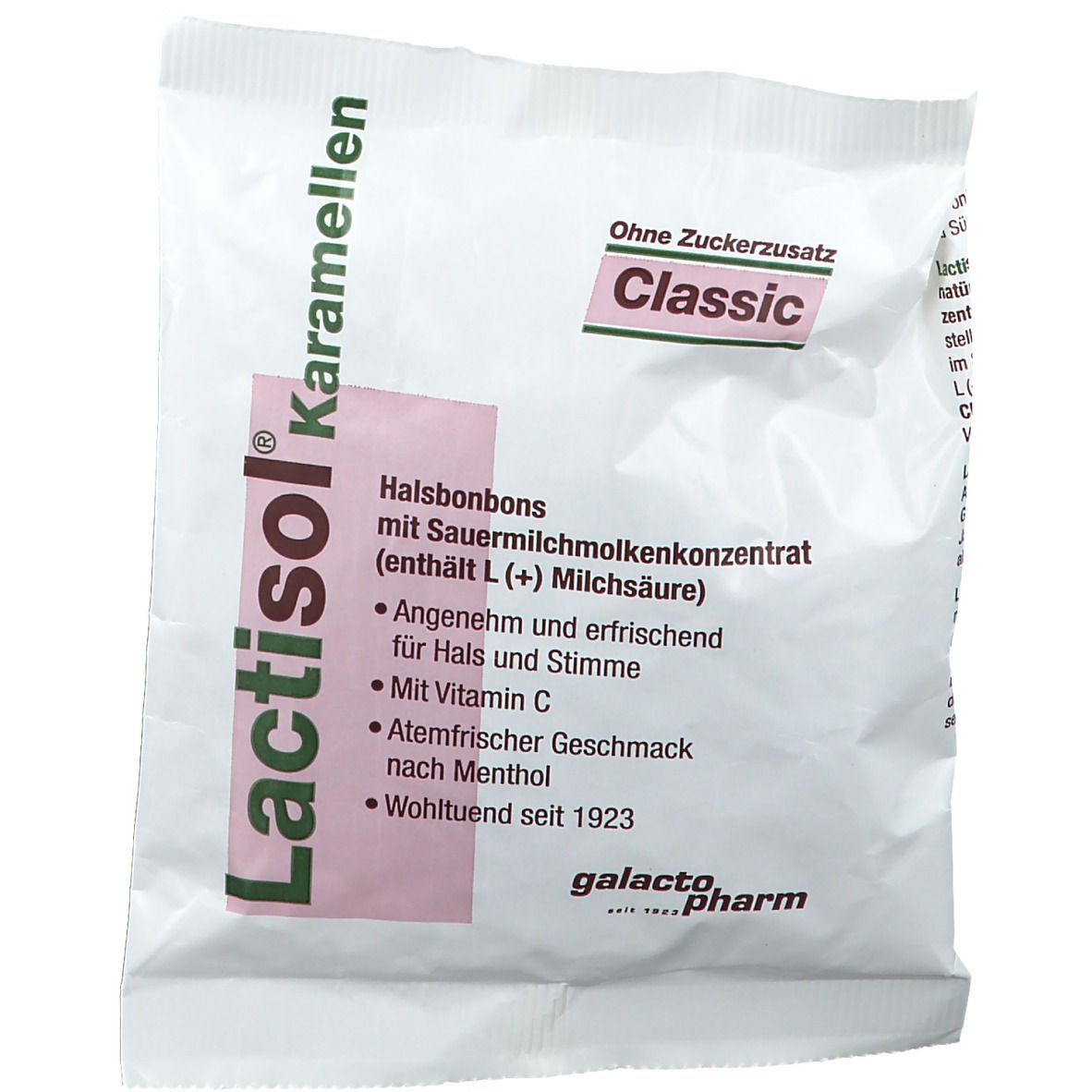 Lactisol Karamellen Classic ohne Zucker