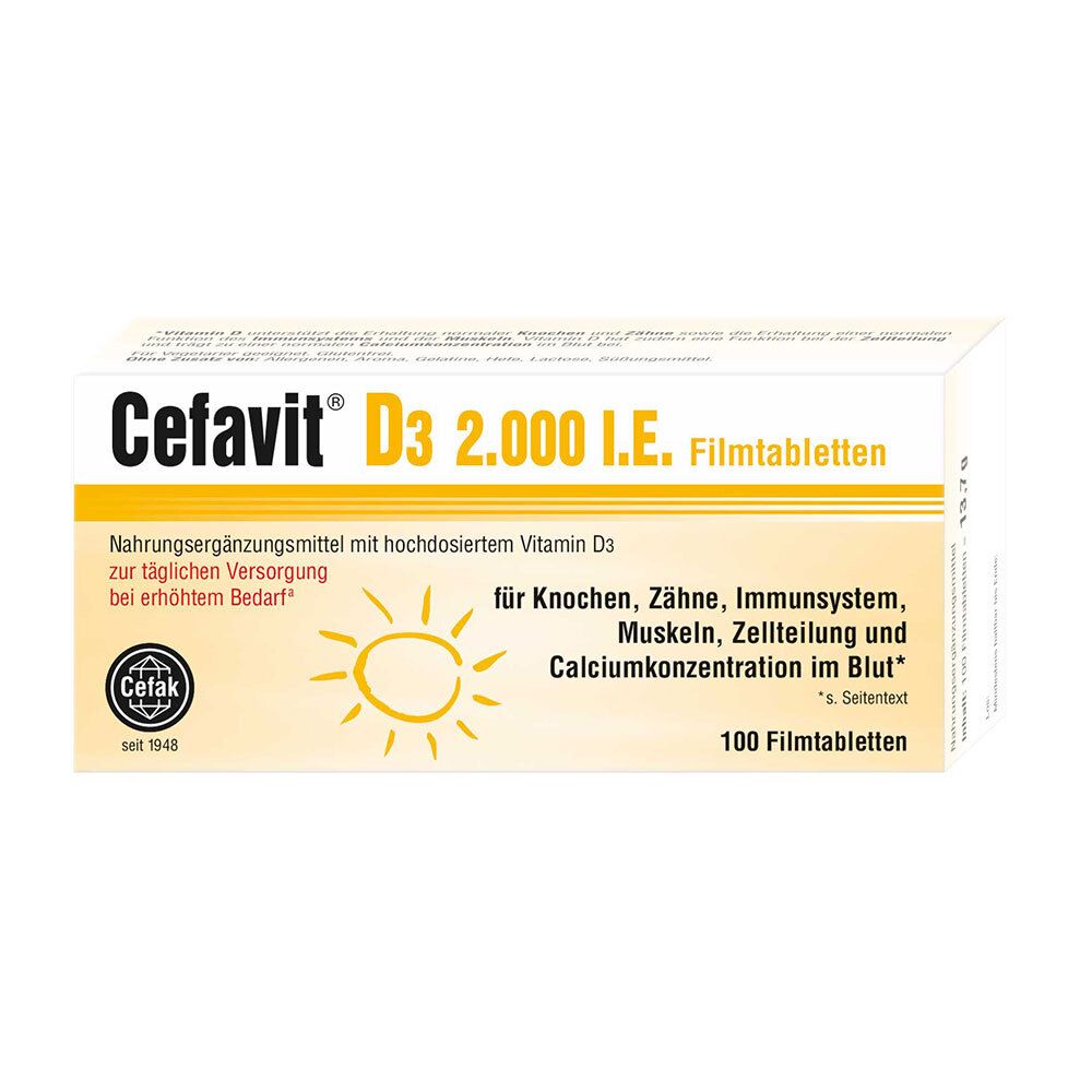 Cefavit® D3 2.000 I.E.