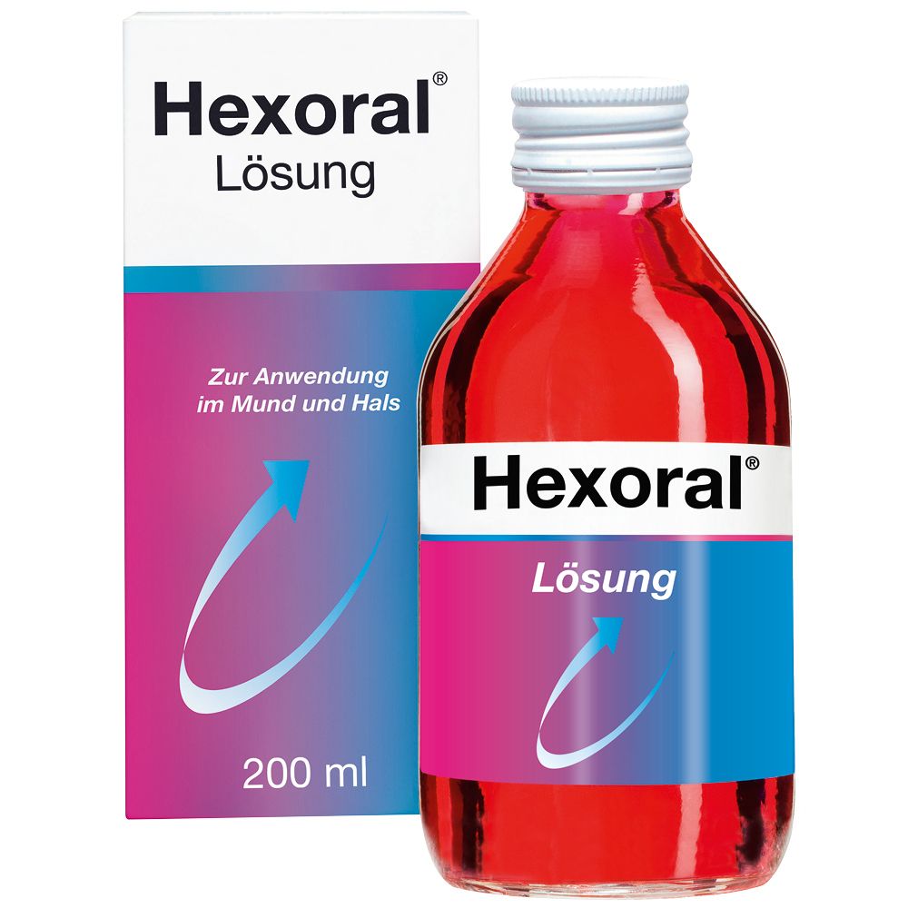 Hexoral® Lösung bei Entzündungen in Mund und Rachen