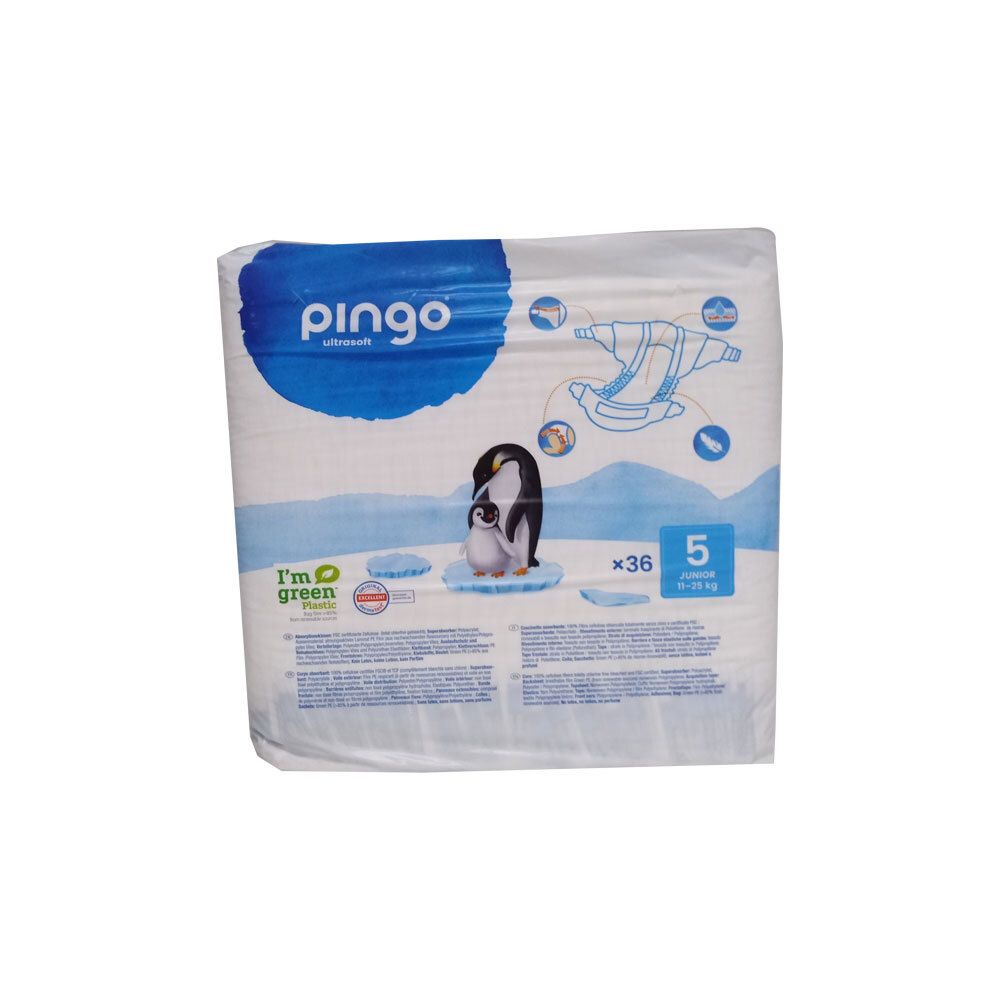 BIO Windeln junior 12-25 kg Pinguin Pingo Swiss 36 St