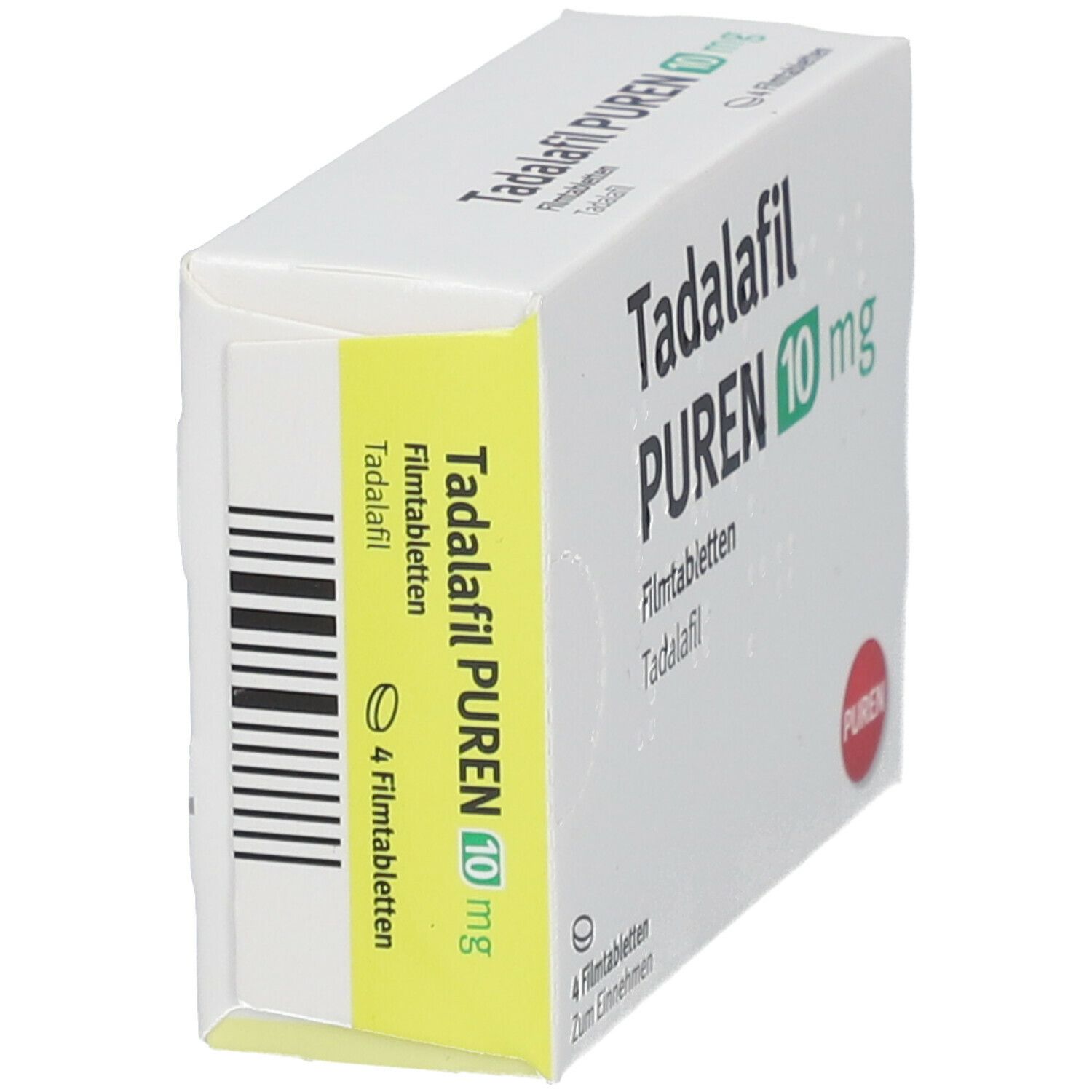 Tadalafil AL 10 mg Filmtabletten 4 St