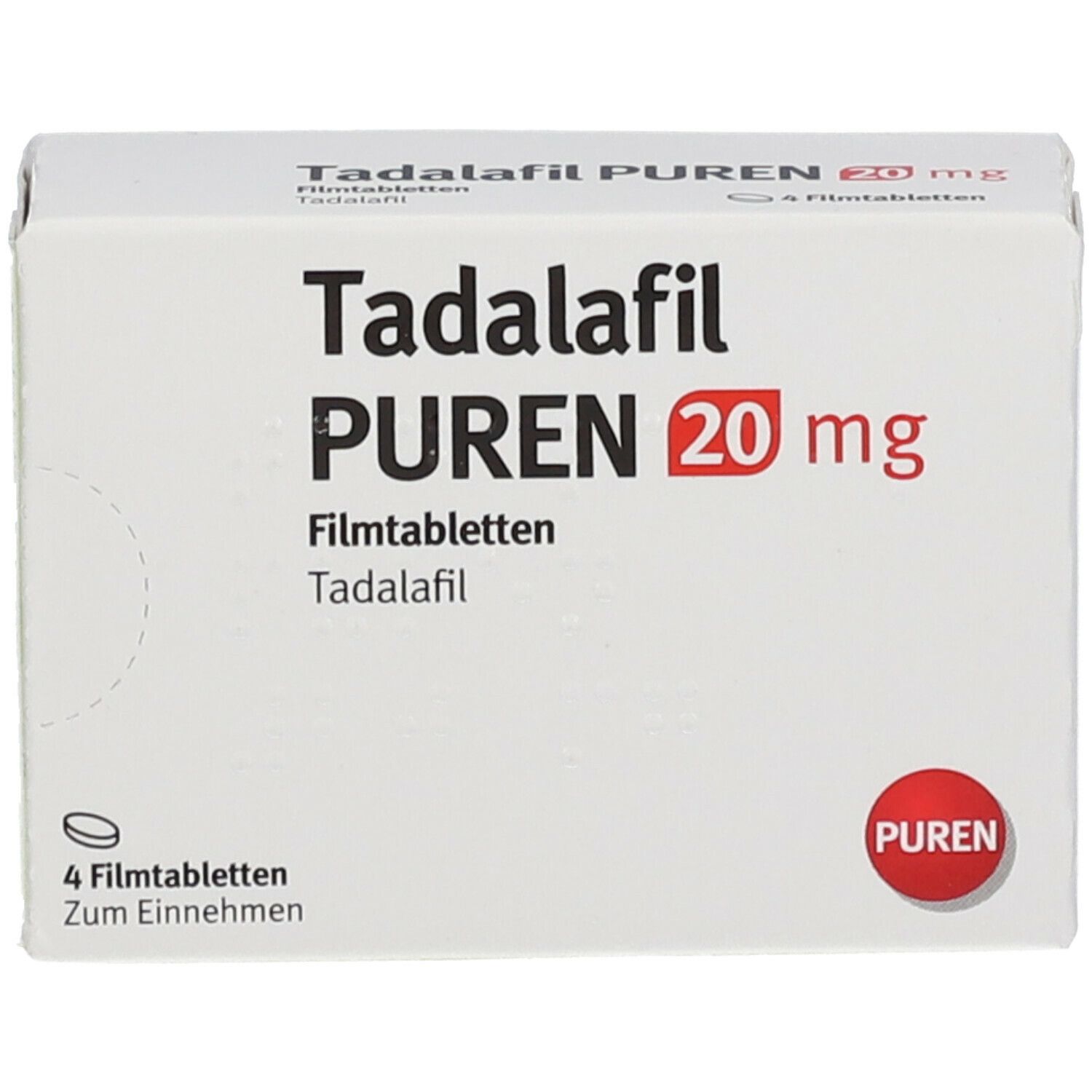 Tadalafil PUREN 20 mg
