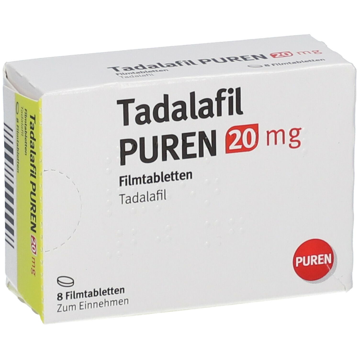 Tadalafil PUREN 20 mg