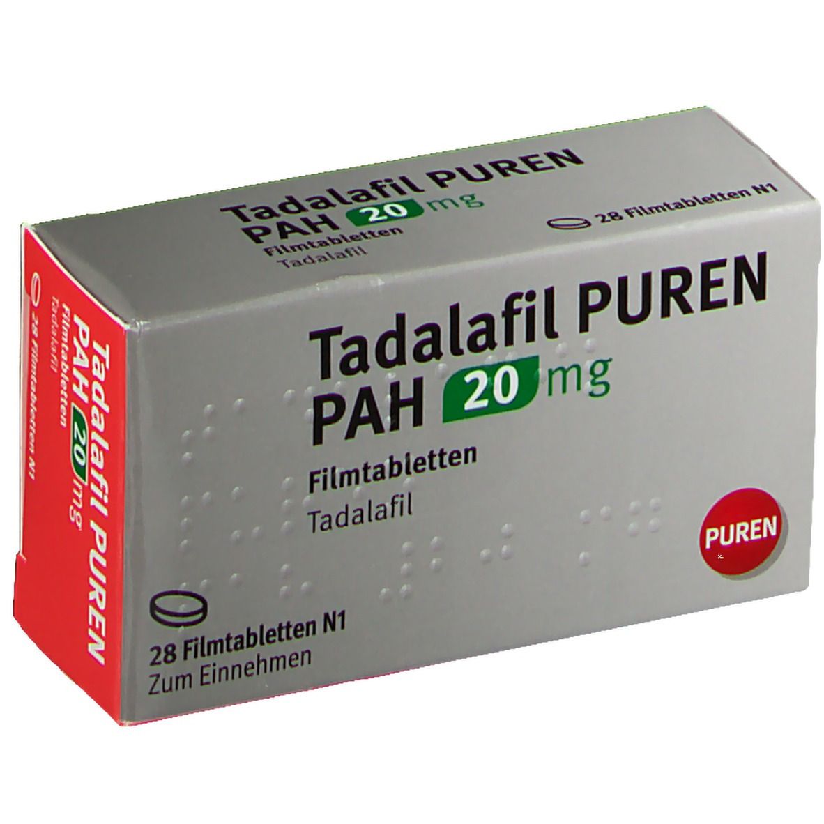 Tadalafil PUREN PAH 20 mg