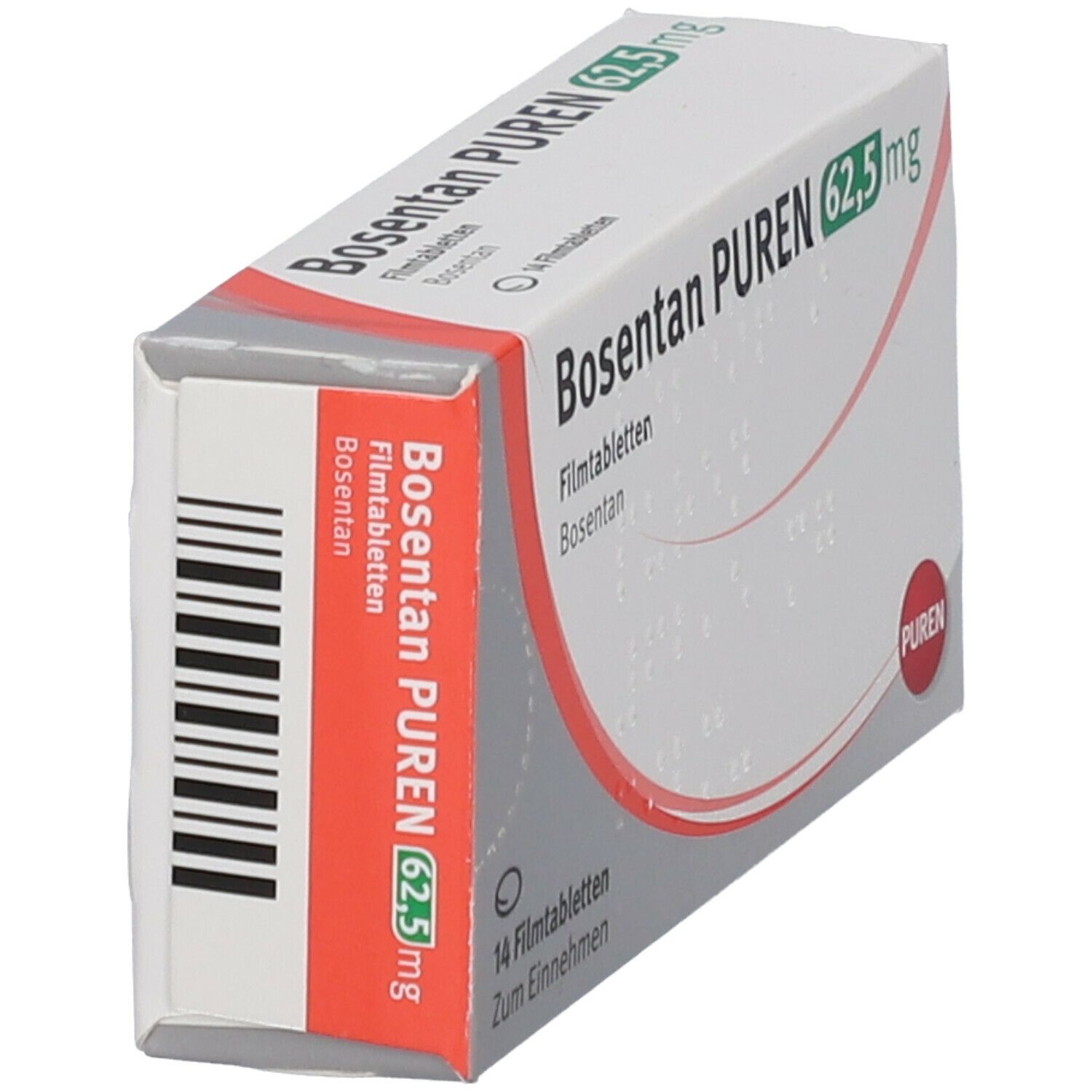 Bosentan Puren 125 mg Filmtabletten 14 St